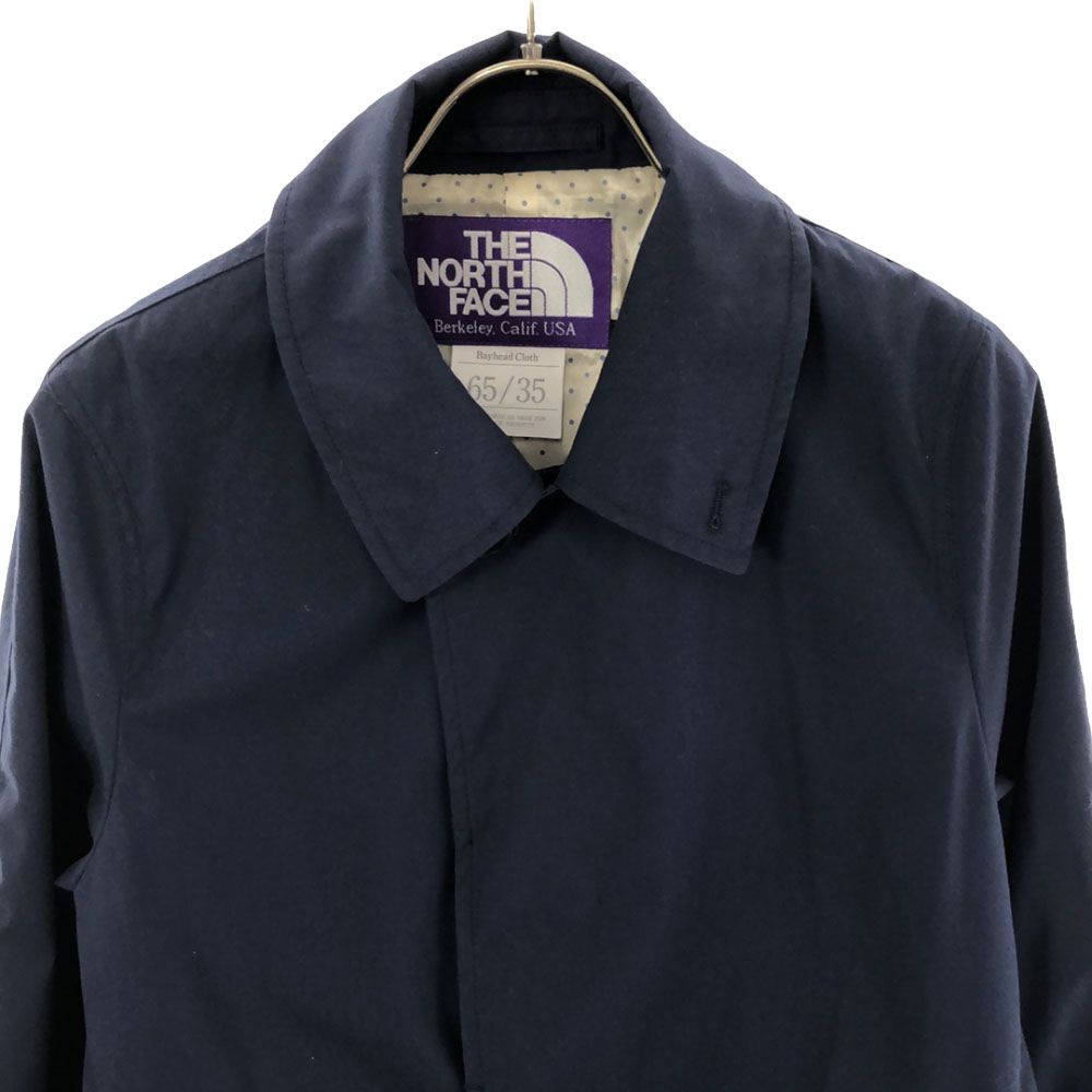 ザノースフェイス NPW2716N ステンカラーコート WM ネイビー THE NORTH FACE パープルレーベル 比翼ボタン レディース ザノースフェイス NPW2716N ステンカラーコート WM ネイビー THE