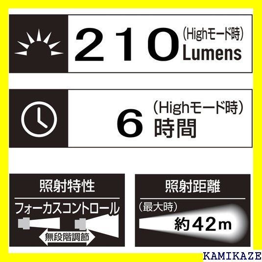 ☆ GENTOS ジェントス LED ヘッドライト GTシ 4.5-6時間/後部認識灯