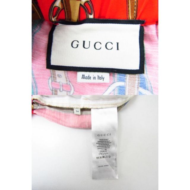 【大人気】　グッチ　スカーフ　GG インターロッキングG GUCCI グッチ インターロッキング G スカーフ柄 イージーパンツ