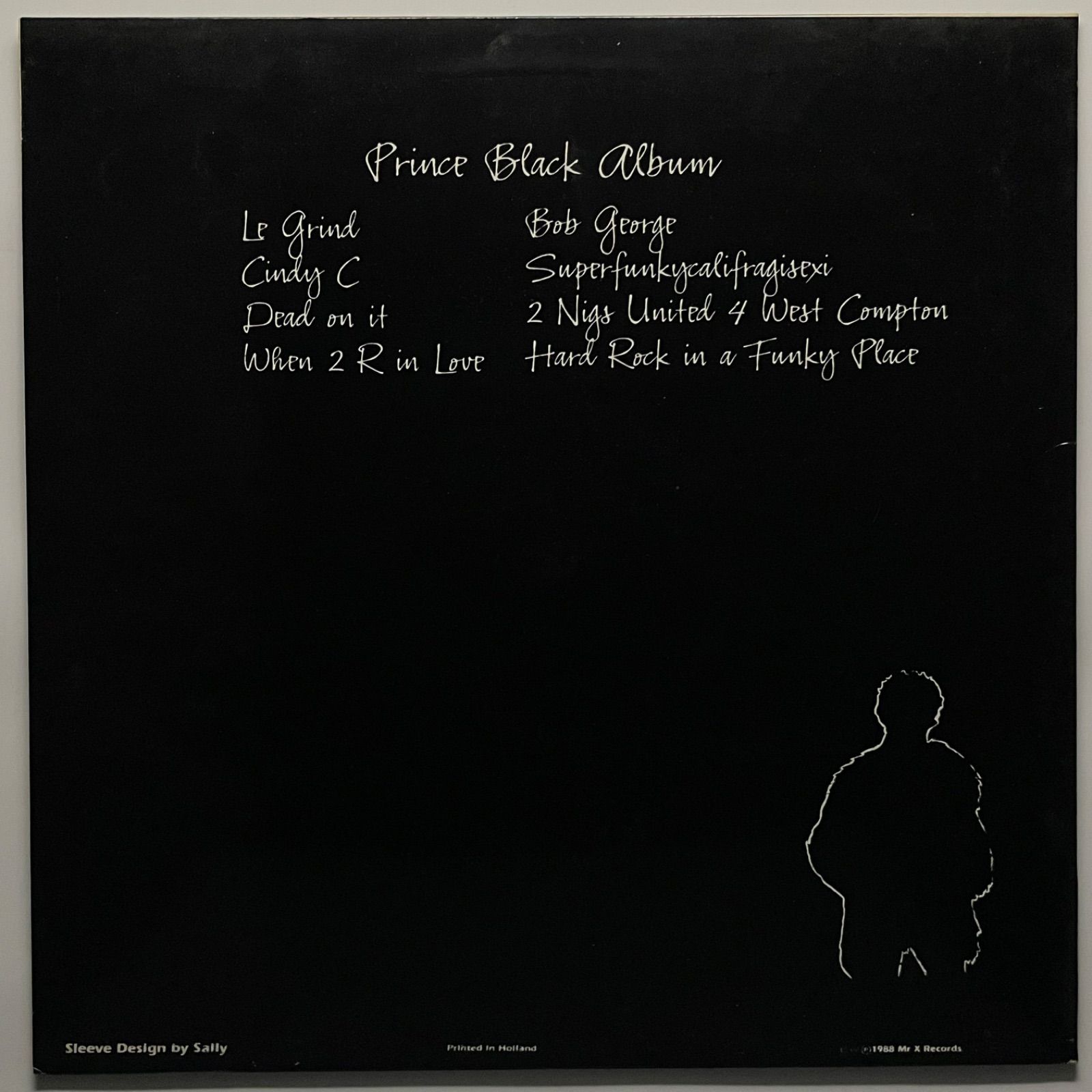 レコード (LP) [Soul] Prince / Black Album - メルカリ