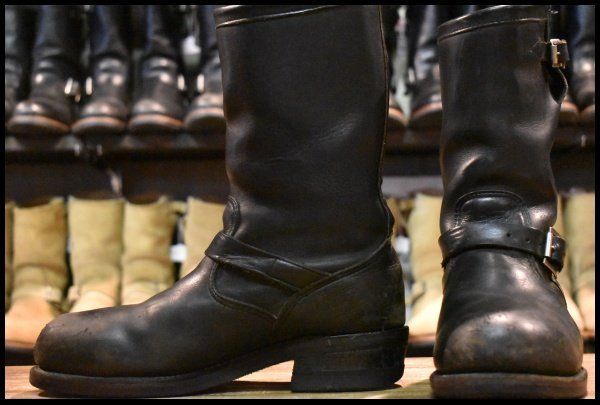 8.5EE 中古 黒タグ Cマーク PT83】Chippewa チペワ エンジニア 27863 