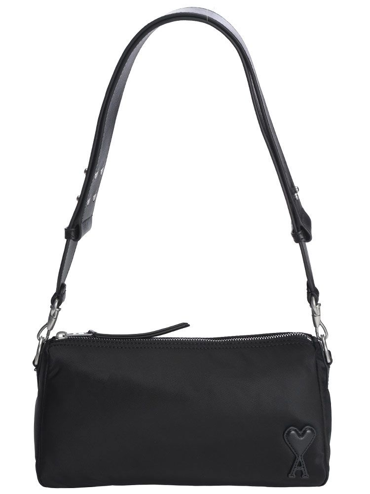 新品未使用　AMI Paris パデッドナイロンキャンパスバッグ AMI PARIS (アミパリス ) パデッド ナイロンキャンバス