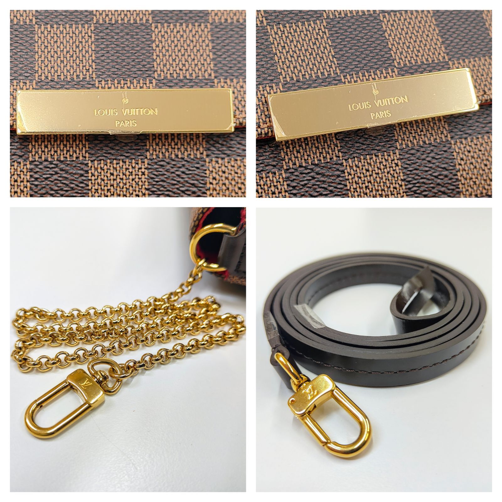 極美品 未使用品】LOUIS VUITTON ルイヴィトン ダミエ フェイボリット 