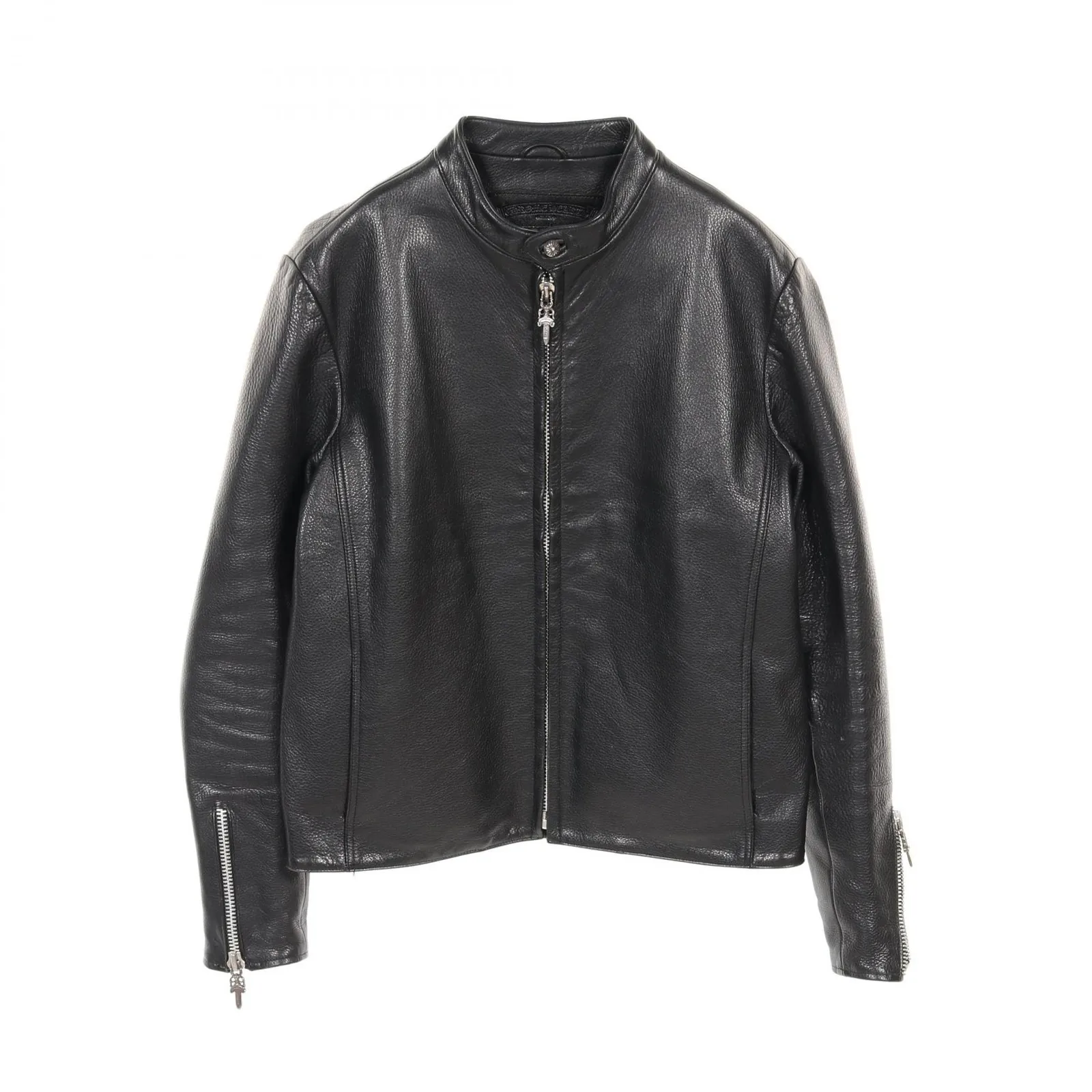 2026年最新】Chrome Hearts RACING2 シングルレザーライダース