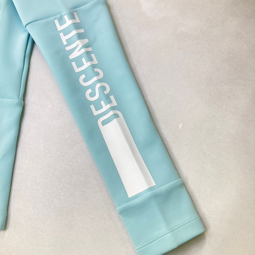 サイズ：M DESCENTE GOLF デサントゴルフ ジップジャケット ブルー系