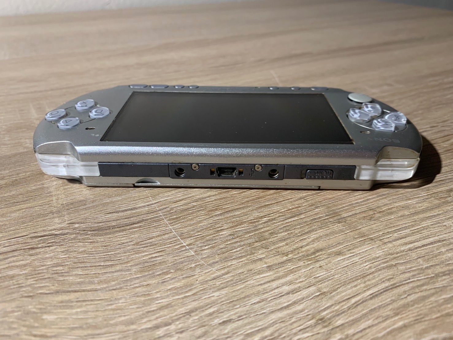 5673 PlayStation ポータブル PSP 3000 ミスティック シルバー 動作 済み UP786_INFO