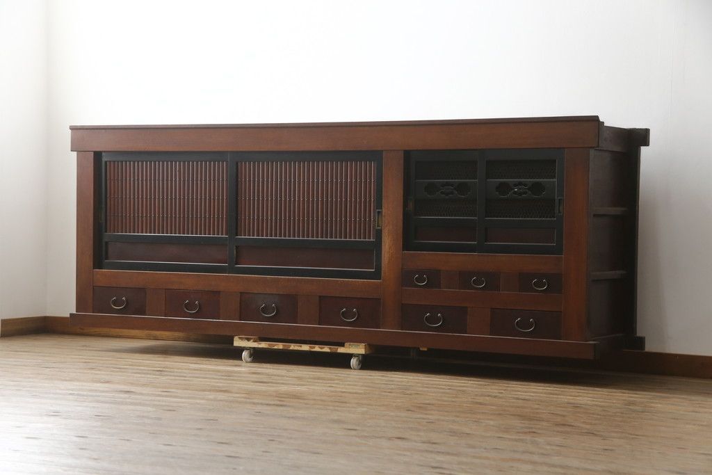 L3510-13 英国ヴィンテージ サイドボード テレビボード 収納 イギリス