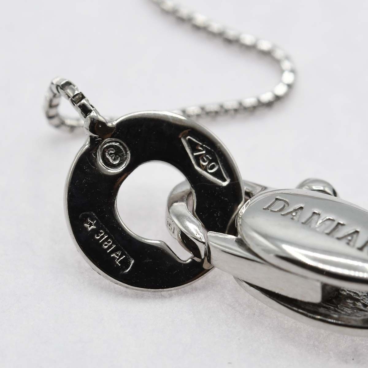 仕上済 DAMIANI ダミアーニ ネックレス ベルエポック サークル 750