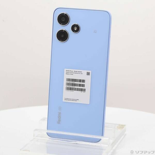 中古品〕 Redmi 12 5G 128GB スカイブルー SBR125G Softbank SIM