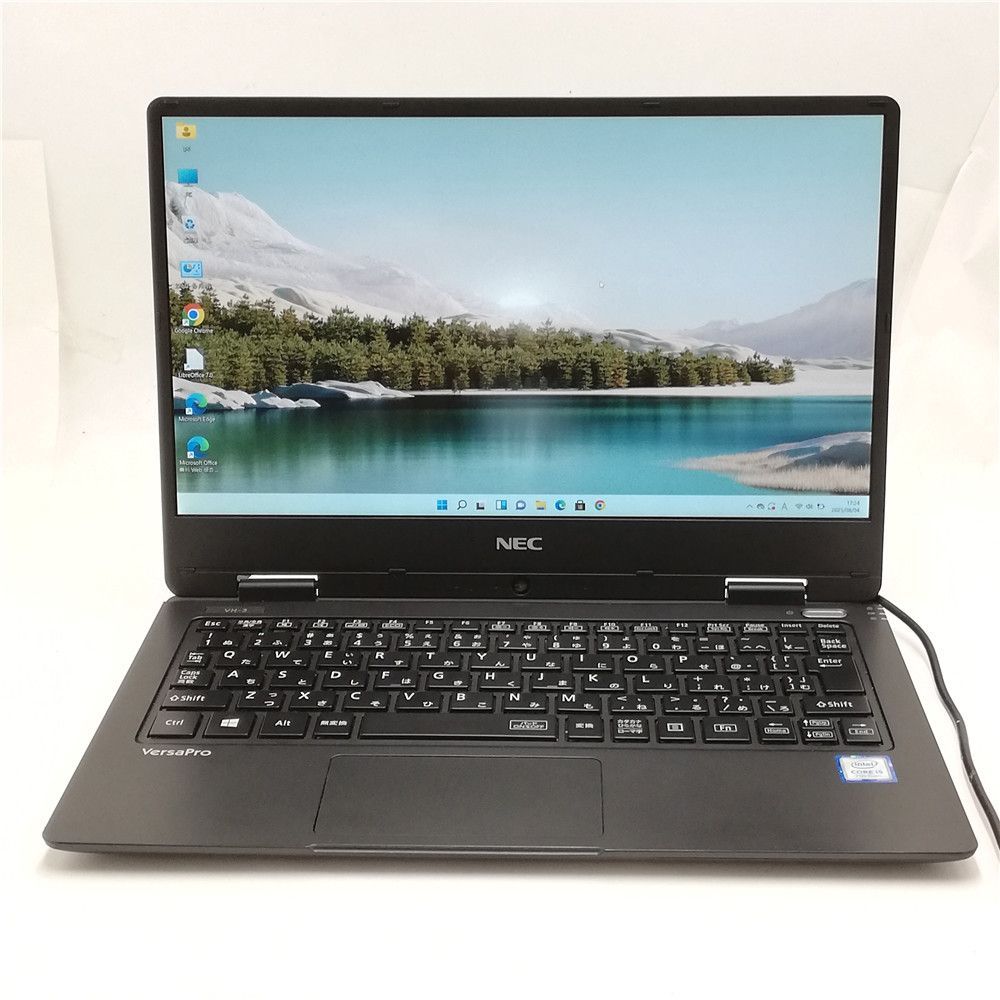 激安 軽量 中古美品 ノートパソコン 12.5型 NEC PC-VKT12HZG3 第7世代