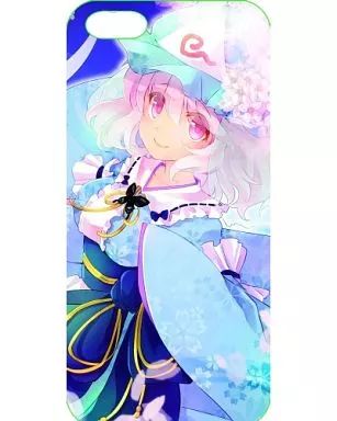 [Used] Doujin Mobile, PC, Game Accessory Related [Touhou Project] iPhone 5/5S Case Saigyoji Yuyuko (7) /Ah Saikai (Oh So Kai)