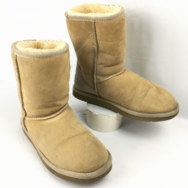 UGG アグ ムートンブーツ サイズ6 23.0 キャメル 茶 管No.Z16 - メルカリ