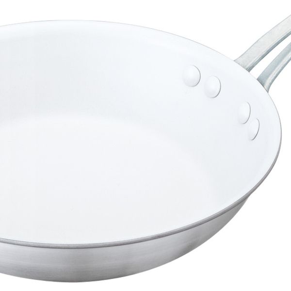 フライパン 27cm IH対応 浅型 ステンレス製 キングフロン ノーメイクフライパン 中尾アルミ （ ガス火対応 オール熱源対応 炒め鍋 いため鍋 金属ヘラOK ）