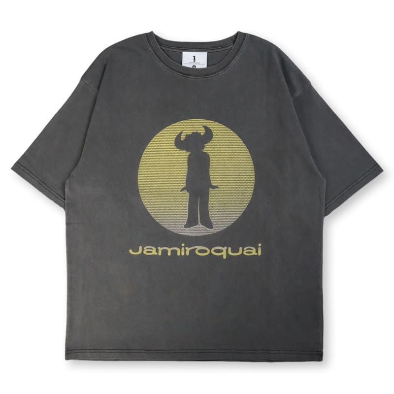 新品 メンズ ジャミロクワイ Jamiroquai バッファローマン プリント