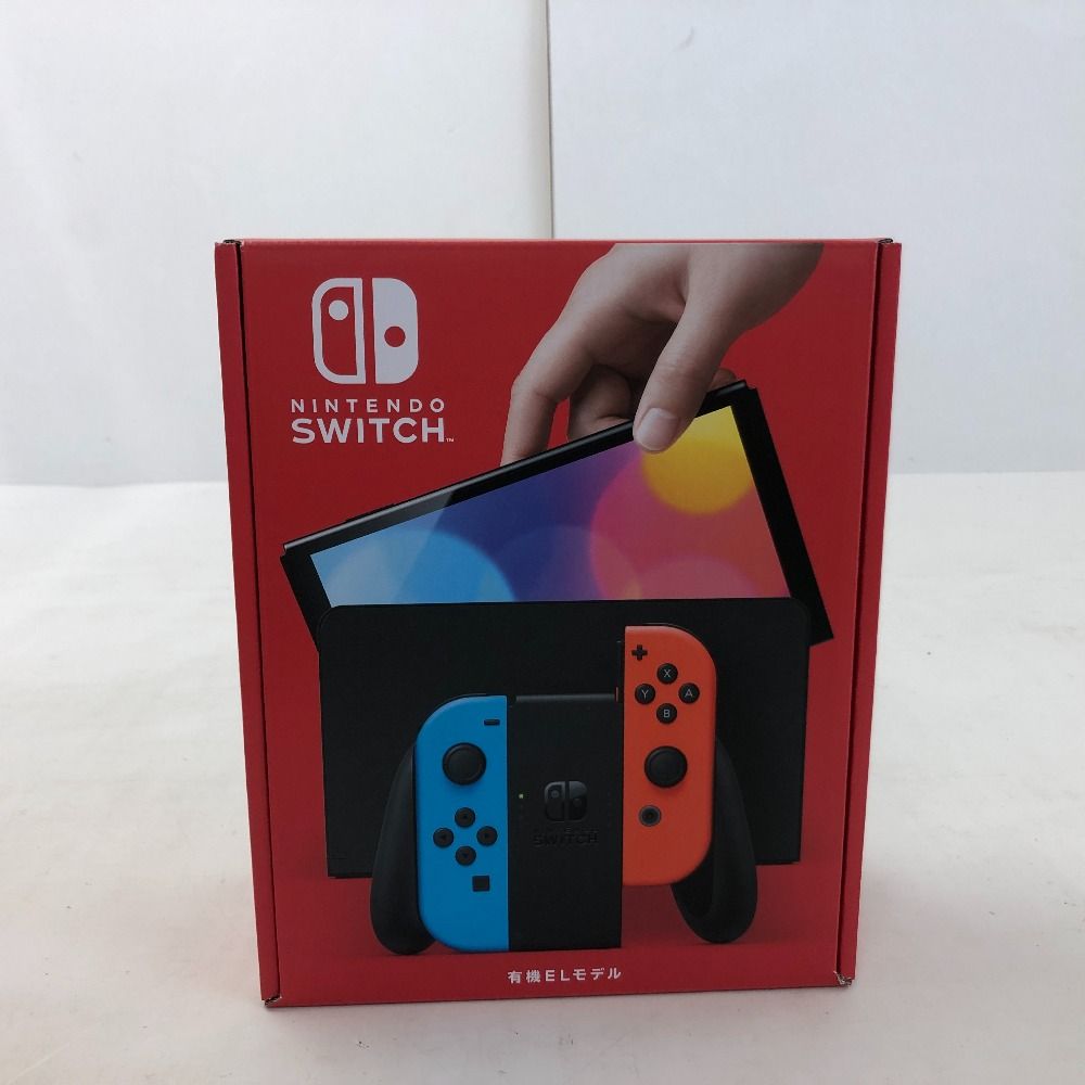 02w04922 Nintendo Switch ニンテンドースイッチ 有機ELモデル Joy-Con(L)ネオンブルー/(R)ネオンレッド ※未使用品  【中古品】 - メルカリ