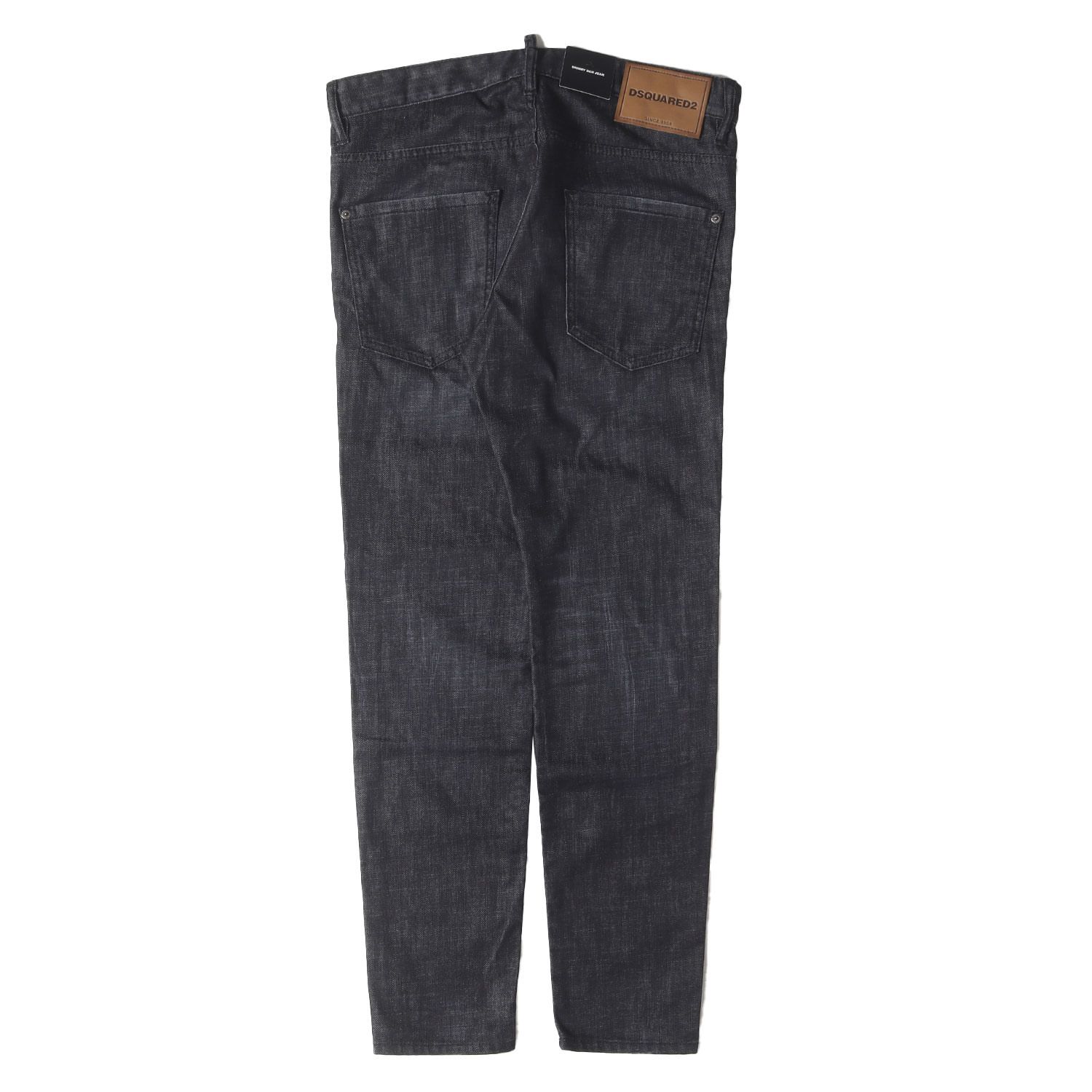 新品】DSQUARED2 ディースクエアード パンツ ブラック 黒 サイズ:48 