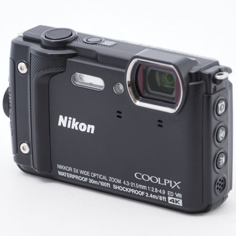 Nikon ニコン デジタルカメラ COOLPIX W300 BK クールピクス ブラック