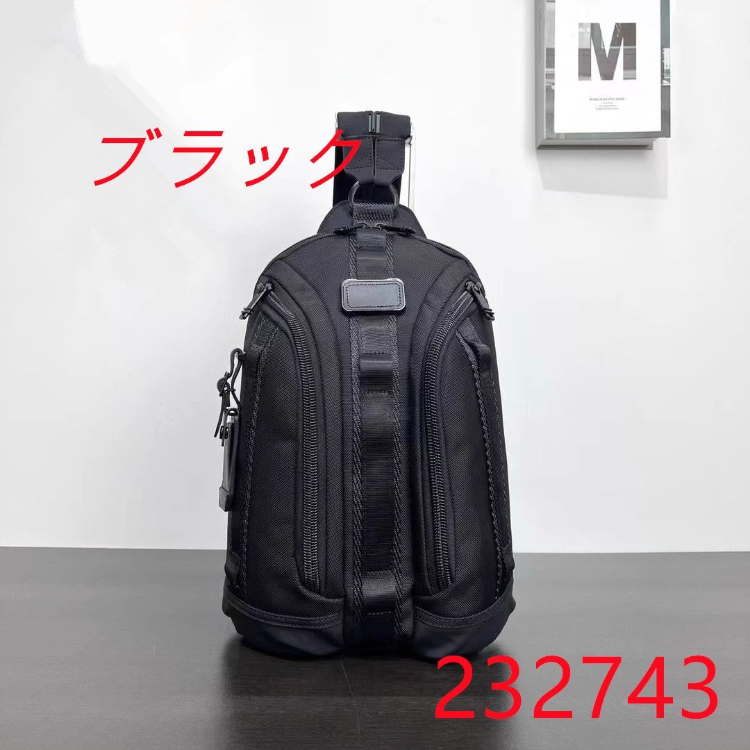 新品 TUMI 232743トゥミ ナイト スリング ボディバッグ ブラック