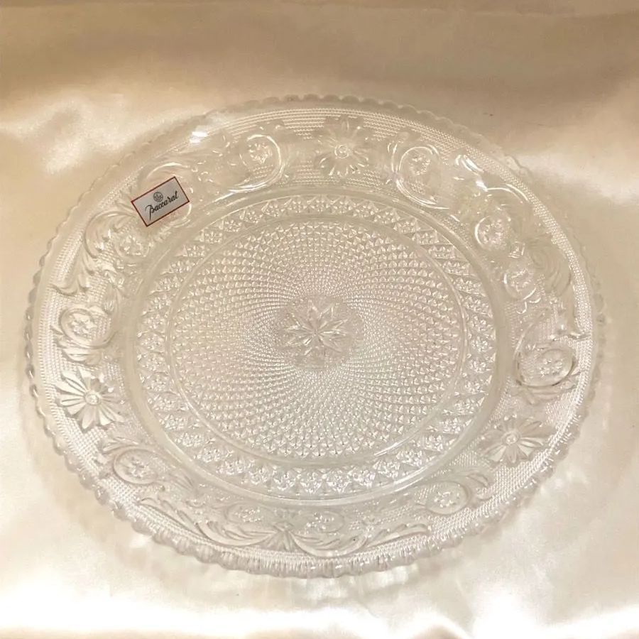 baccarat バカラ アラベスク プレート 16㎝