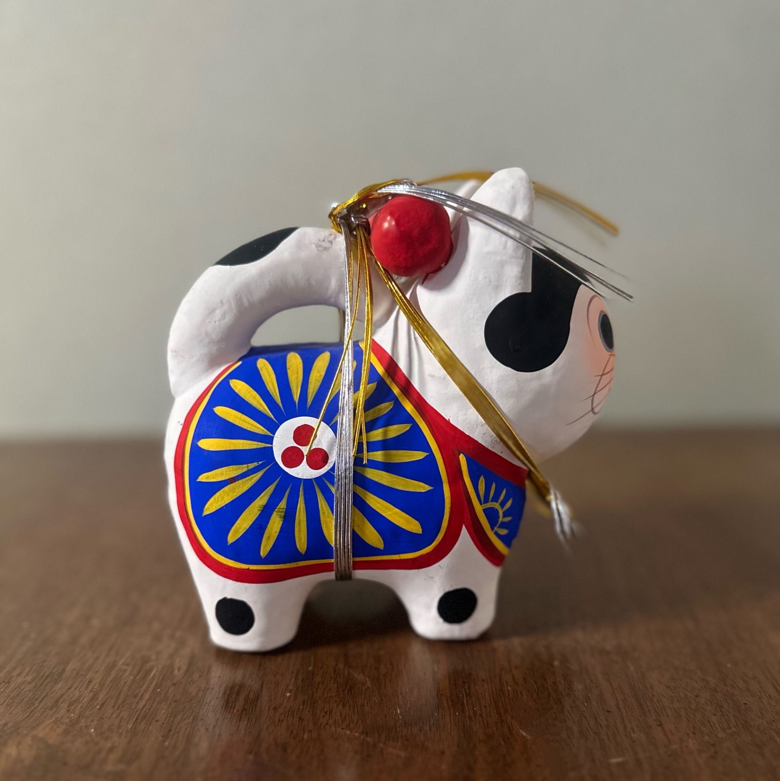 江戸玩具◇張り子 張子 戌 狛犬◇縁起物 郷土玩具 民藝 和紙 干支 招福