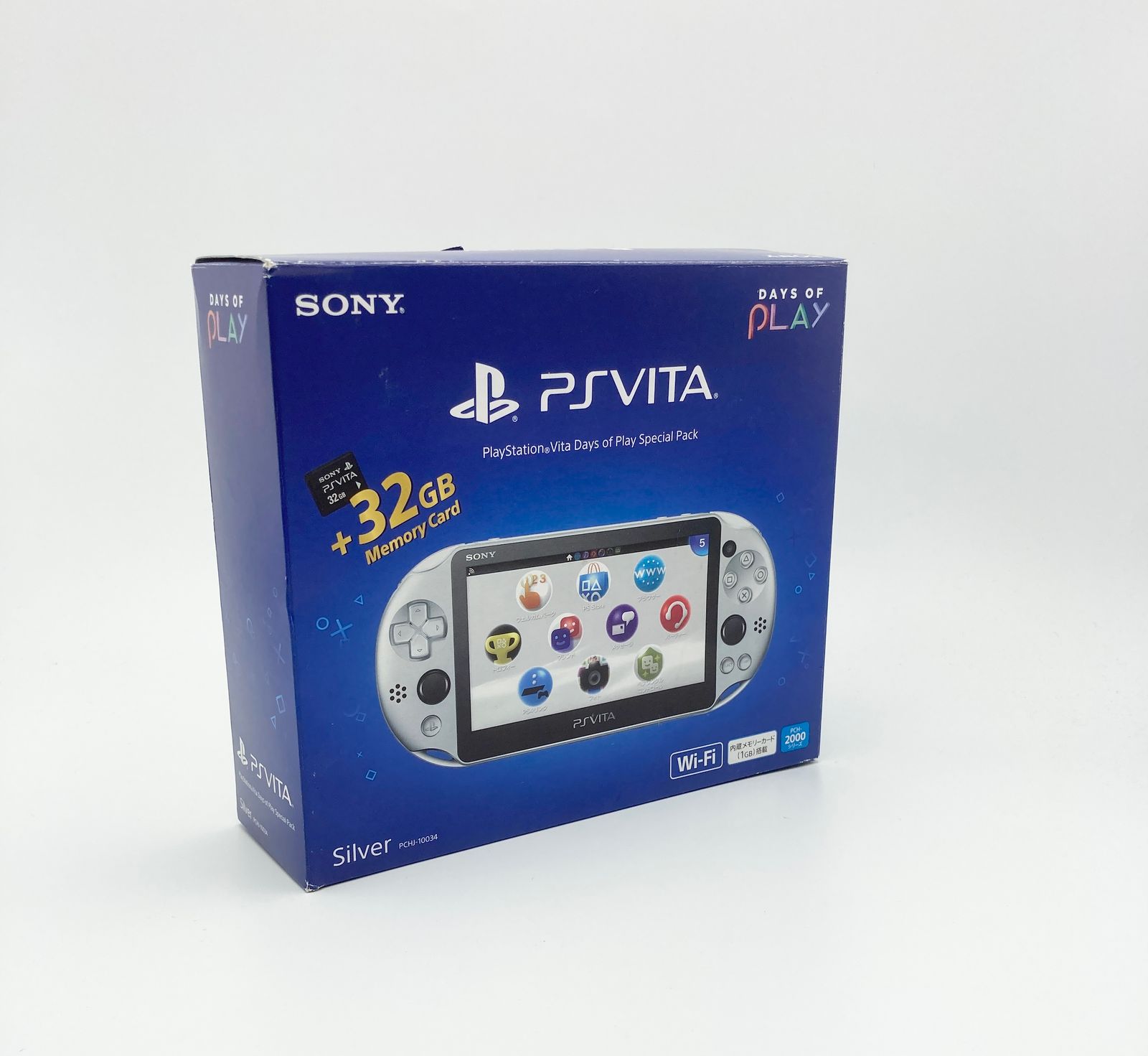 新品工具超美品　PlayStation Vita Days of Play Special Pack PS Vita本体