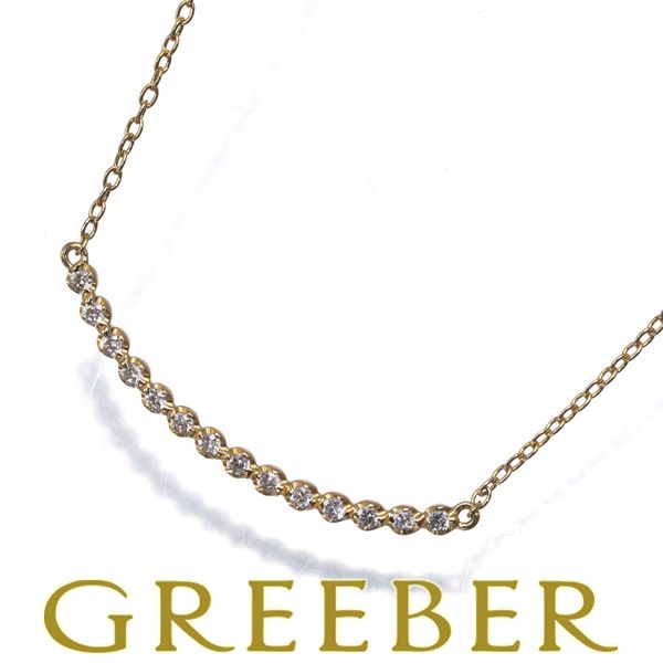 アーカー K18YG ビリーブユーネックレス ショート ダイヤ アーカー K18YG ビリーブユーネックレス ショート ダイヤ ビリーブユー