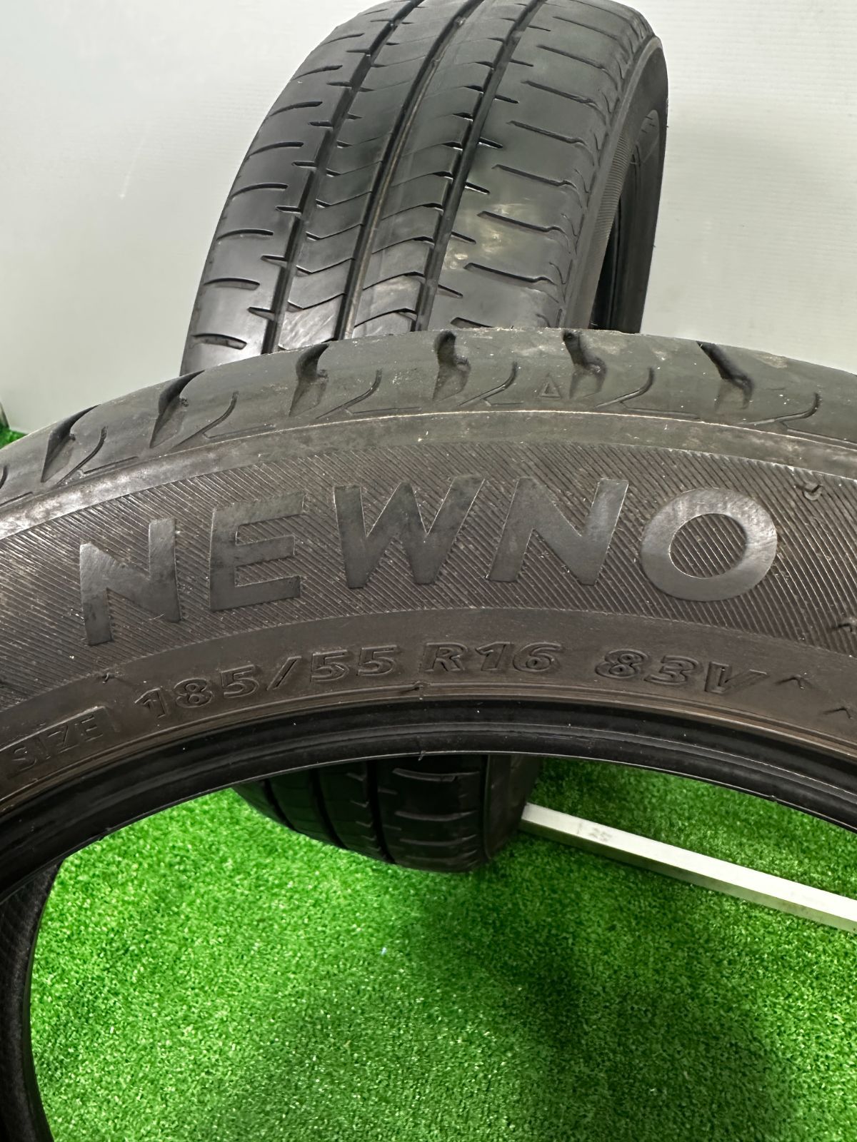送料無料☆185/55R16 ブリヂストン NEWNO 2023年製 2本 夏タイヤ