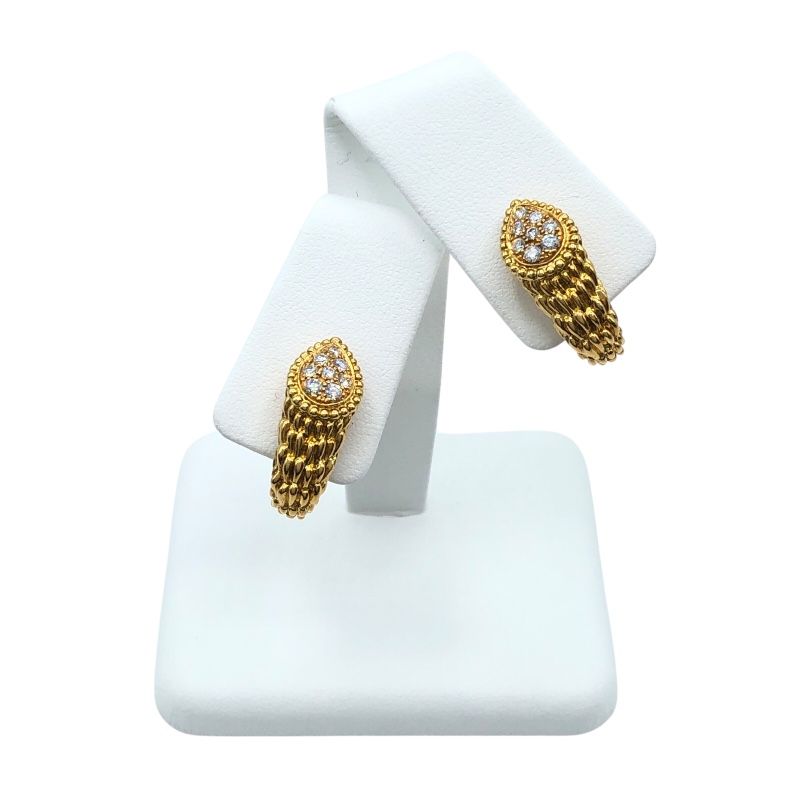 ゆきざき　ダイヤモンド　ネックレス　K18PG ブシュロン風 ゆきざき ダイヤモンド ネックレス K18PG ブシュロン風 ゆきざき