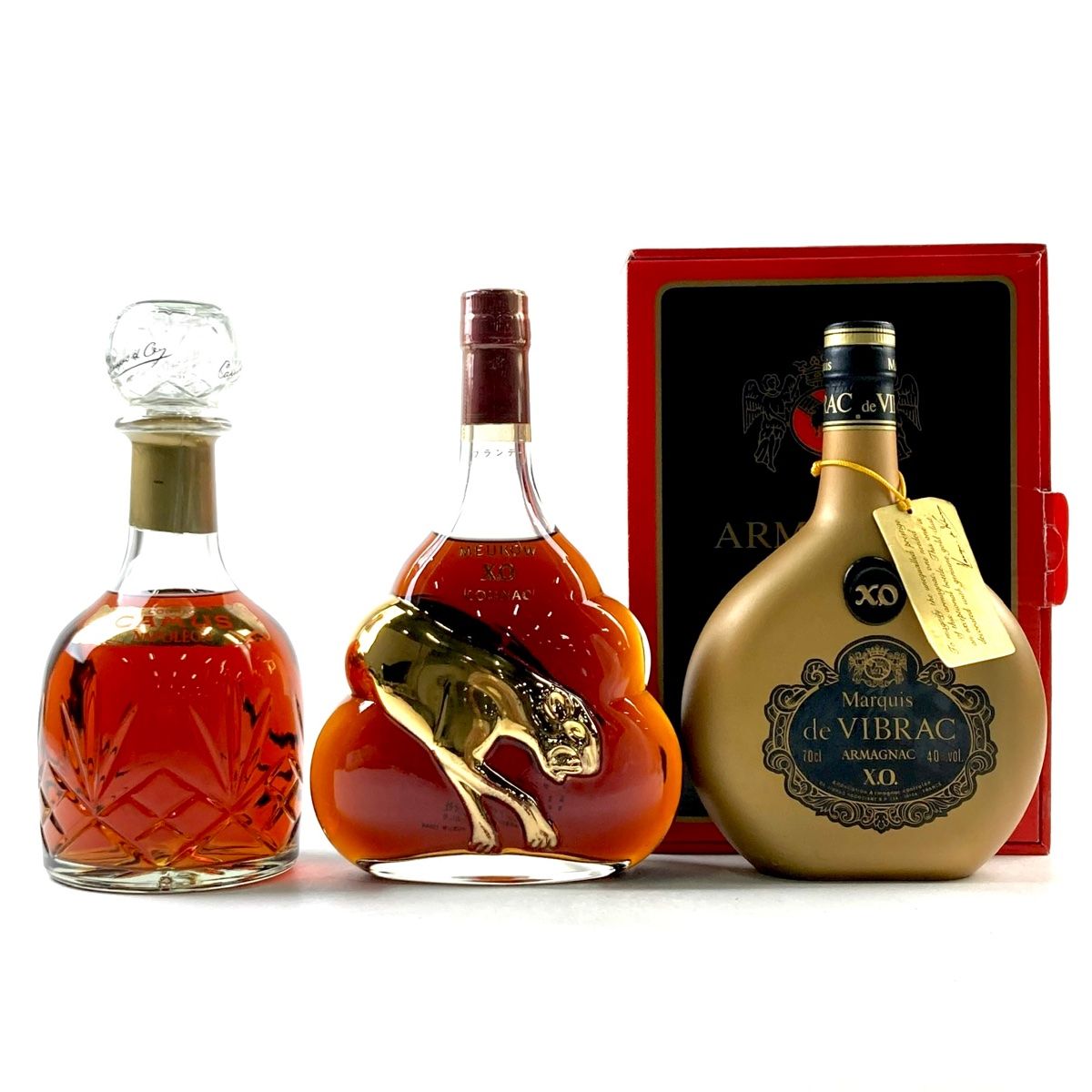 コニャックセット（CAMUS, HENNESSY）レミーマルタンの3本セット コニャックセット（CAMUS, HENNESSY）レミーマルタンの3本セット