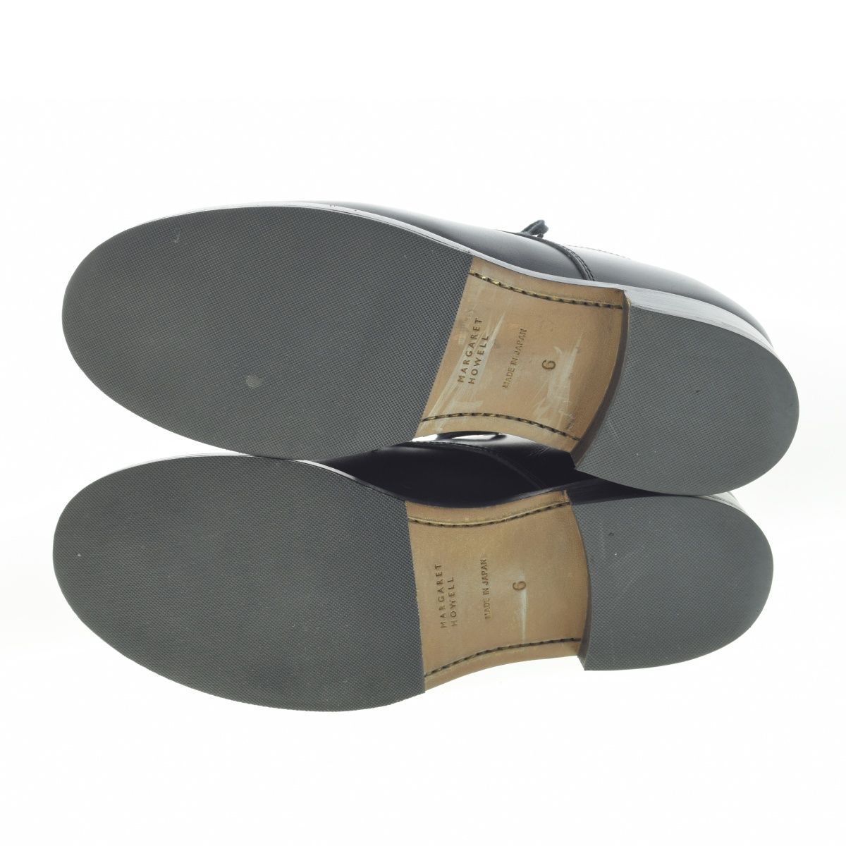 MARGARETHOWELL】LEATHER LACE UP レースアップ 外羽根レザーシューズ 