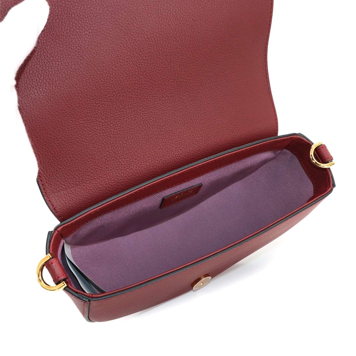 未使用 展示品 ヴェルサーチェ VERSACE メデューサ ショルダー バッグ レザー ボルドー 1013350 ゴールド 金具 Medusa Bag 90282181 未使用 展示品 ヴェルサーチェ VERSACE メデューサ ショルダー バッグ