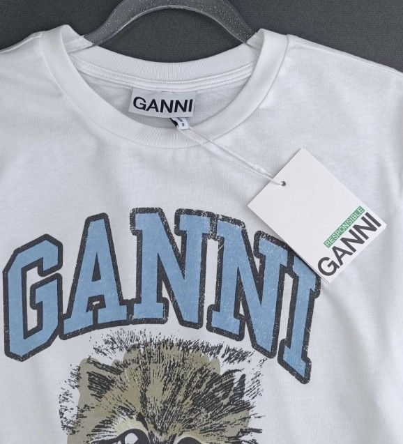 GANNI】 キティ マーゴット リラックス Tシャツ グラフィック2色
