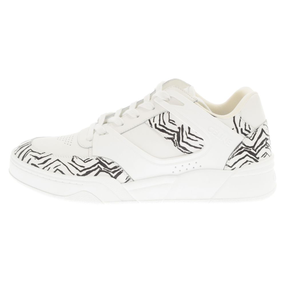 CELINE (セリーヌ) CT-07 Low Lace-up Sneaker in Calfskin&Zebra