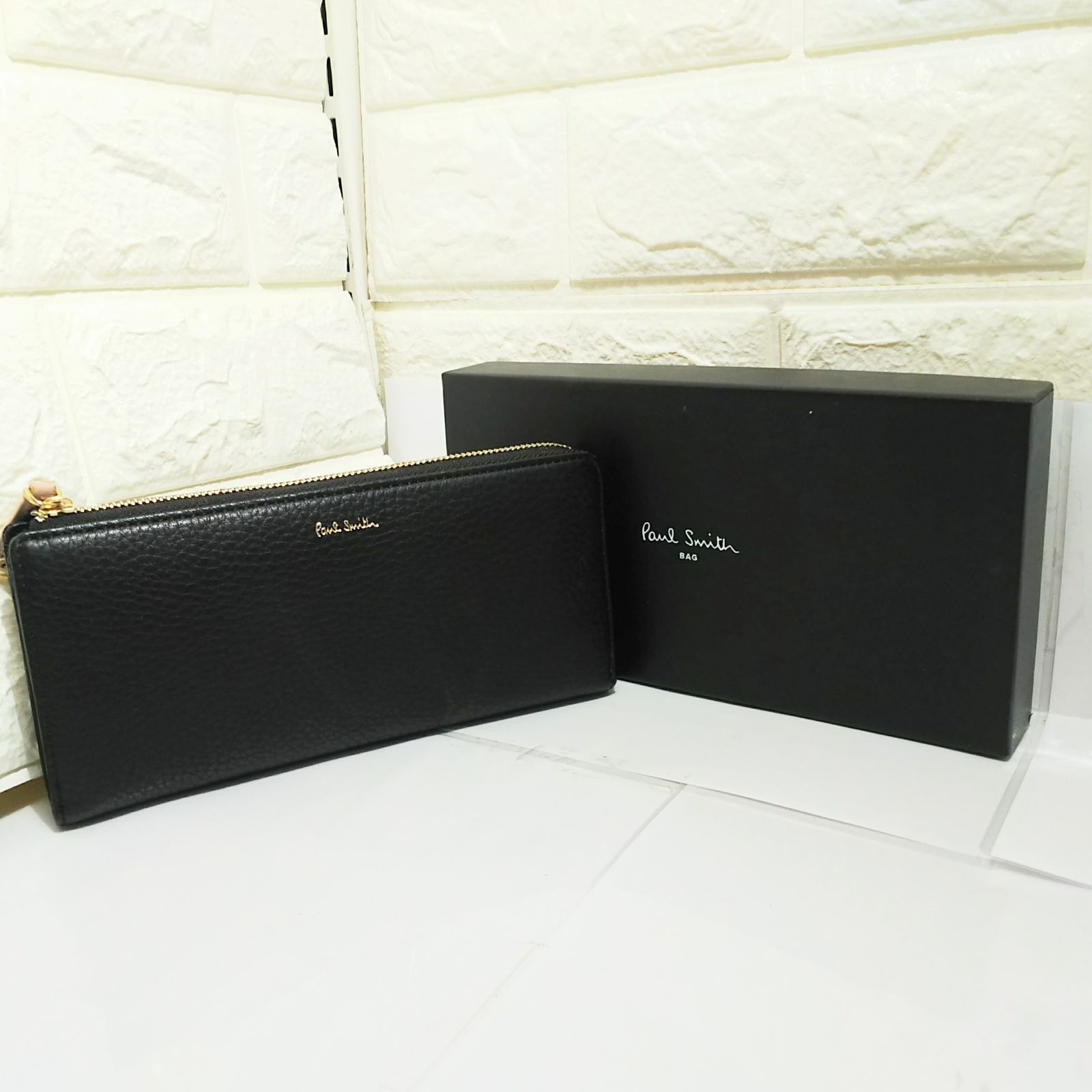 ♪ 【Paul Smith/ポールスミス】ハートプル L字ファスナー 長財布 