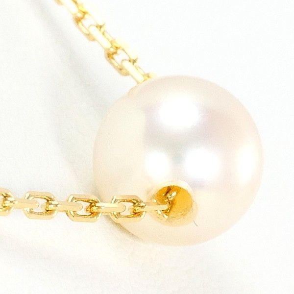 K18YG ネックレス necklace パール（真珠） 総重量約3.2g 約40cm