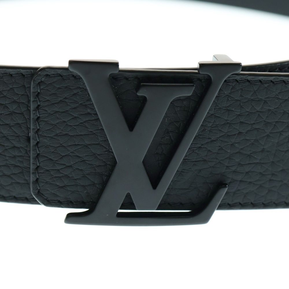  LOUIS VUITTON ルイヴィトン LVアエログラム M 0425 90 36 レザー ベルト ブラック ベルト 小物