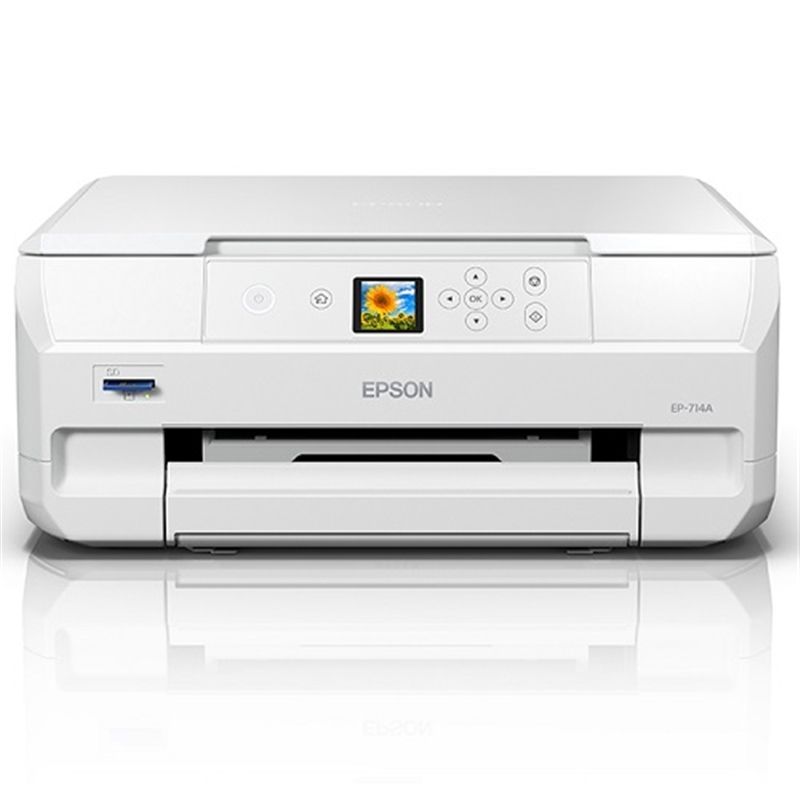 【展示・未使用品】EPSON A4カラーインクジェット複合機プリンタ EP-714A【メーカー保証１年つき】