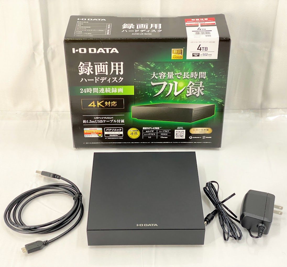 IODATA NAS(ネットワークHDD) RECBOX LS HVL-LS4 IO DATA RECBOX HVL