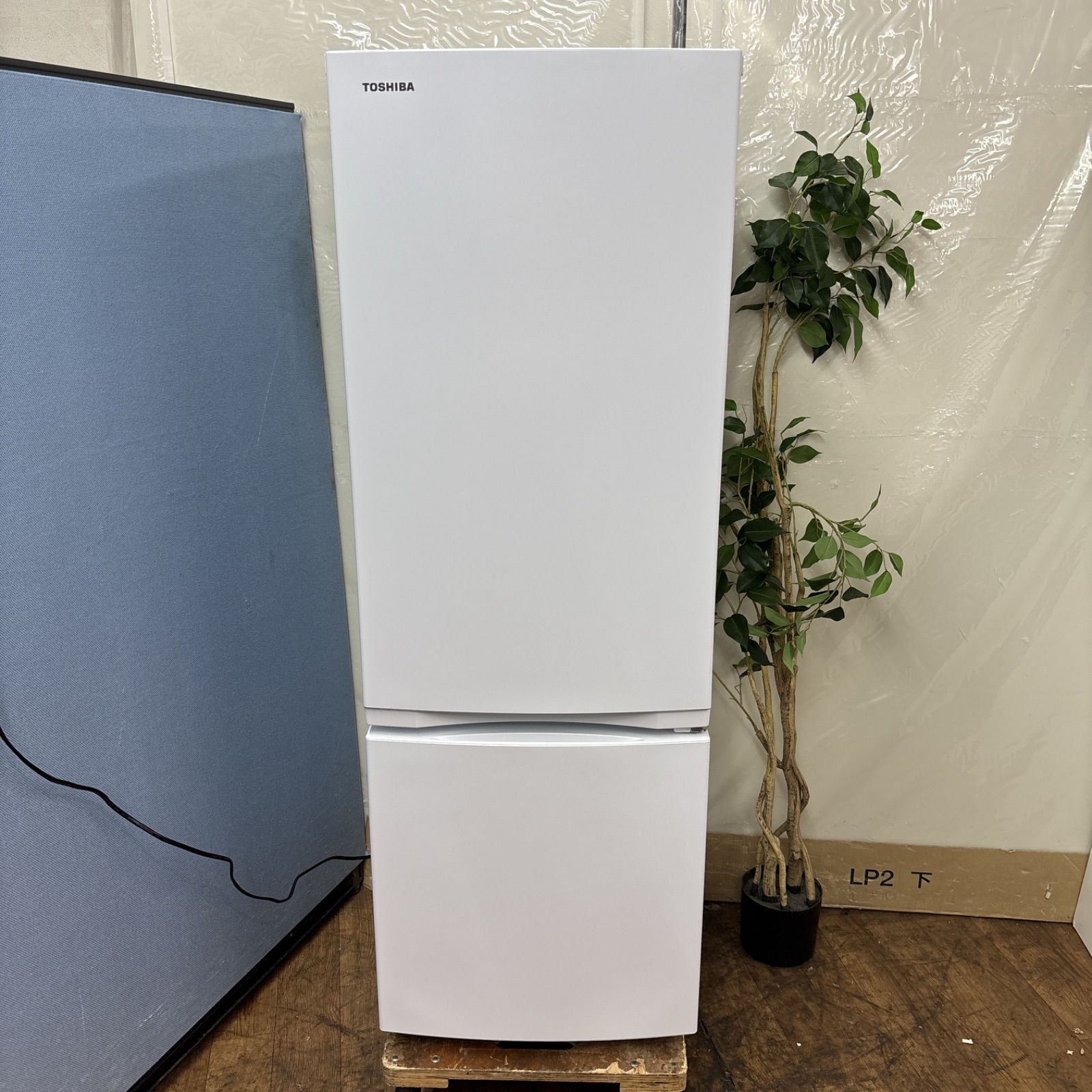 I383 ? 名古屋市近郊配送設置無料 2025年製の ♪ TOSHIBA 冷蔵庫 170L 動作 済 クリーニング済