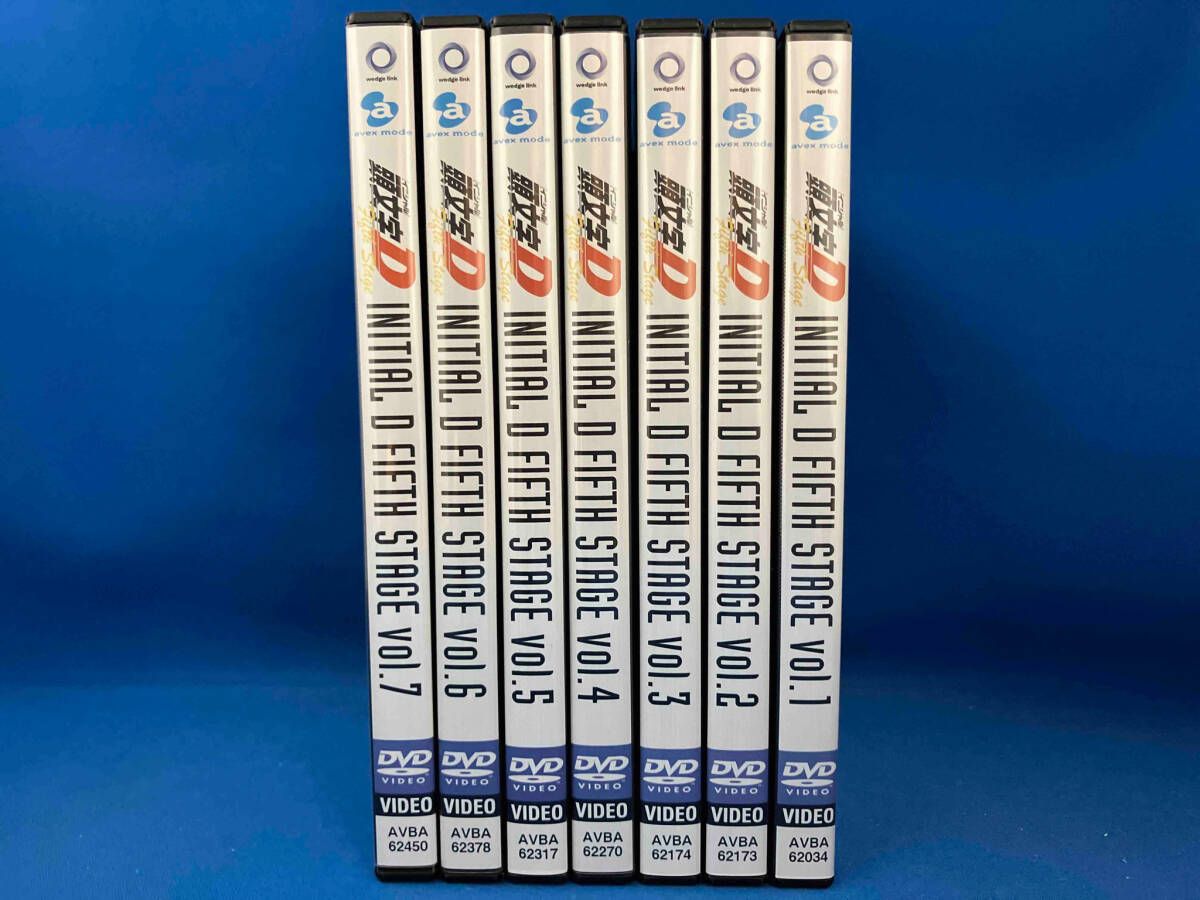 DVD 【※※※】[全7巻セット]頭文字D Fifth Stage Vol.1~