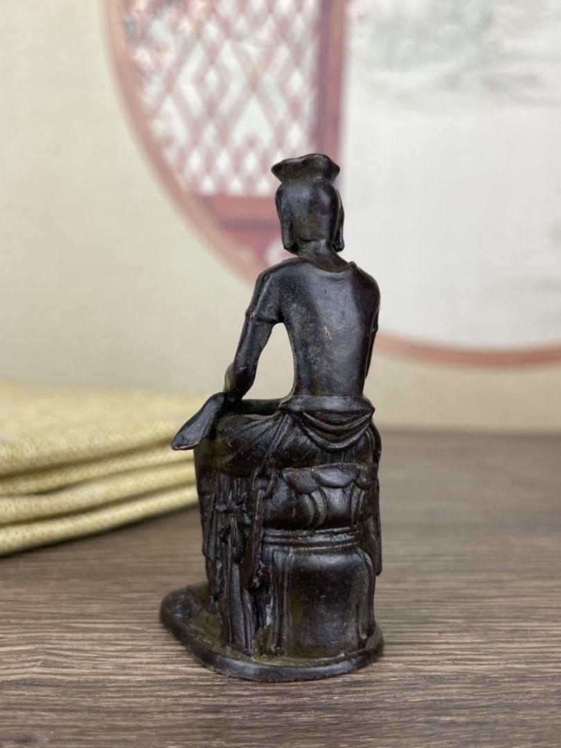 仏教美術 阿弥陀仏像 小仏像 銅製 銅器 仏教美術 仏像 弥勒菩薩仏像 小仏像 銅製 銅器 - メルカリ