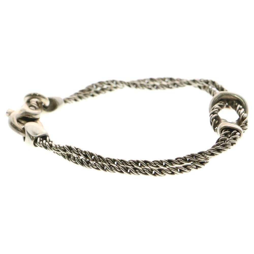 TIFFANY&Co (ティファニー) センターノット ダブルロープ ブレスレット