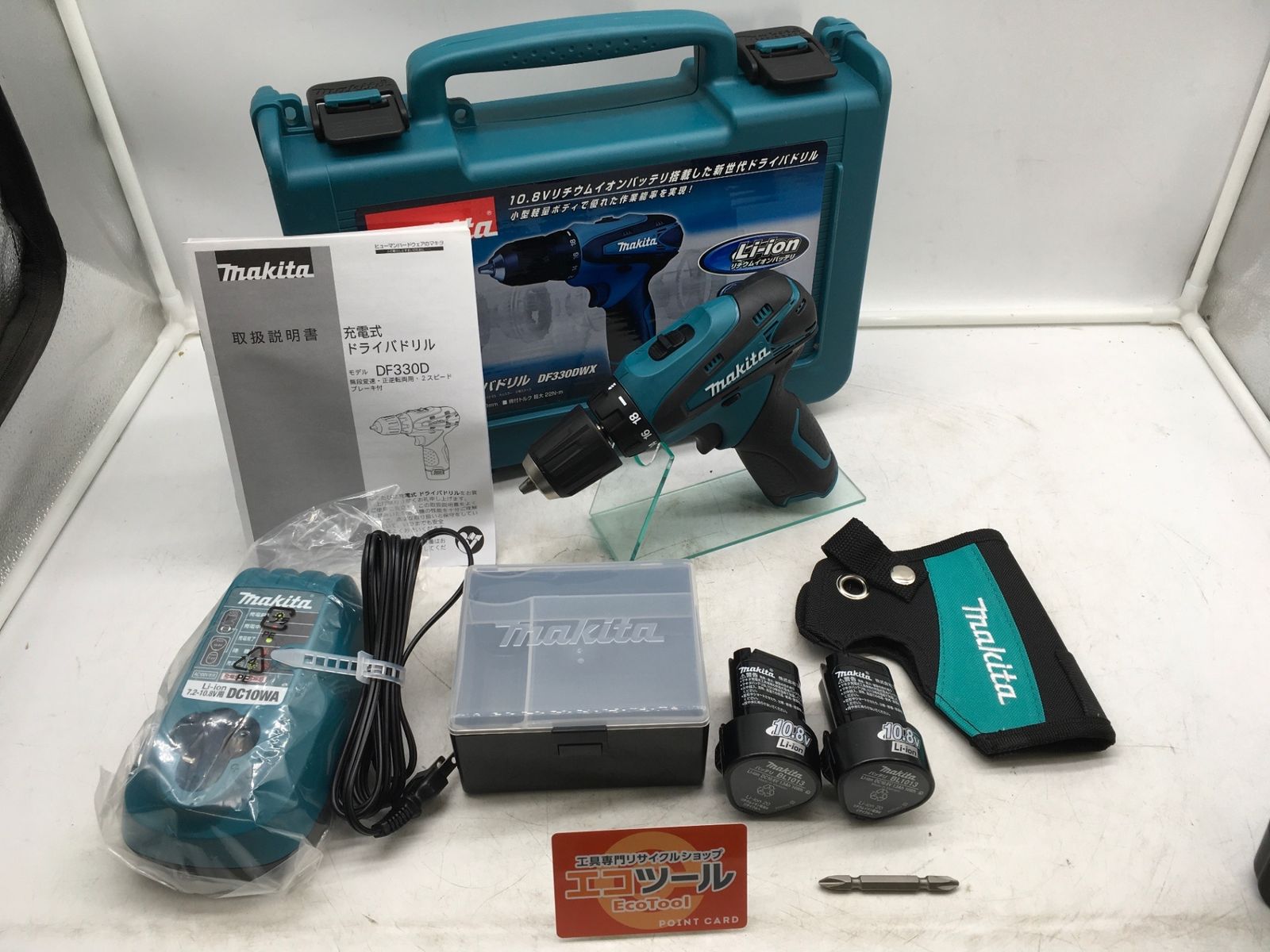 領収書発行可】☆Makita/マキタ 10.8V充電式ドライバドリル DF330DWX [ITWS2NTRHK3G][エコツール岡崎インター店] -  メルカリ