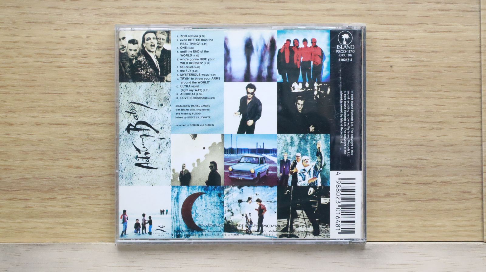 国内盤CD☆ユーツー/U2□ アクトン・ベイビー 【PSCD1170