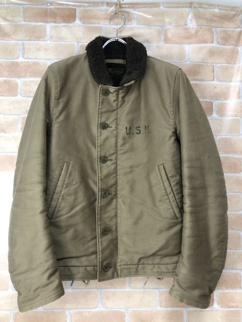 【中古】 MARKAWARE マーカウェア N-1 デッキジャケット  ASTD-11BL01C カーキ 3 111411927