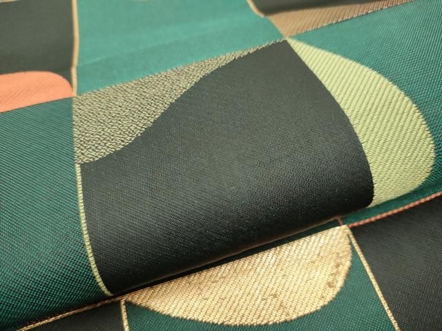 平和屋着物○両面 六通柄 京袋帯 市松吉祥文 金糸 CAAT8054hy - メルカリ