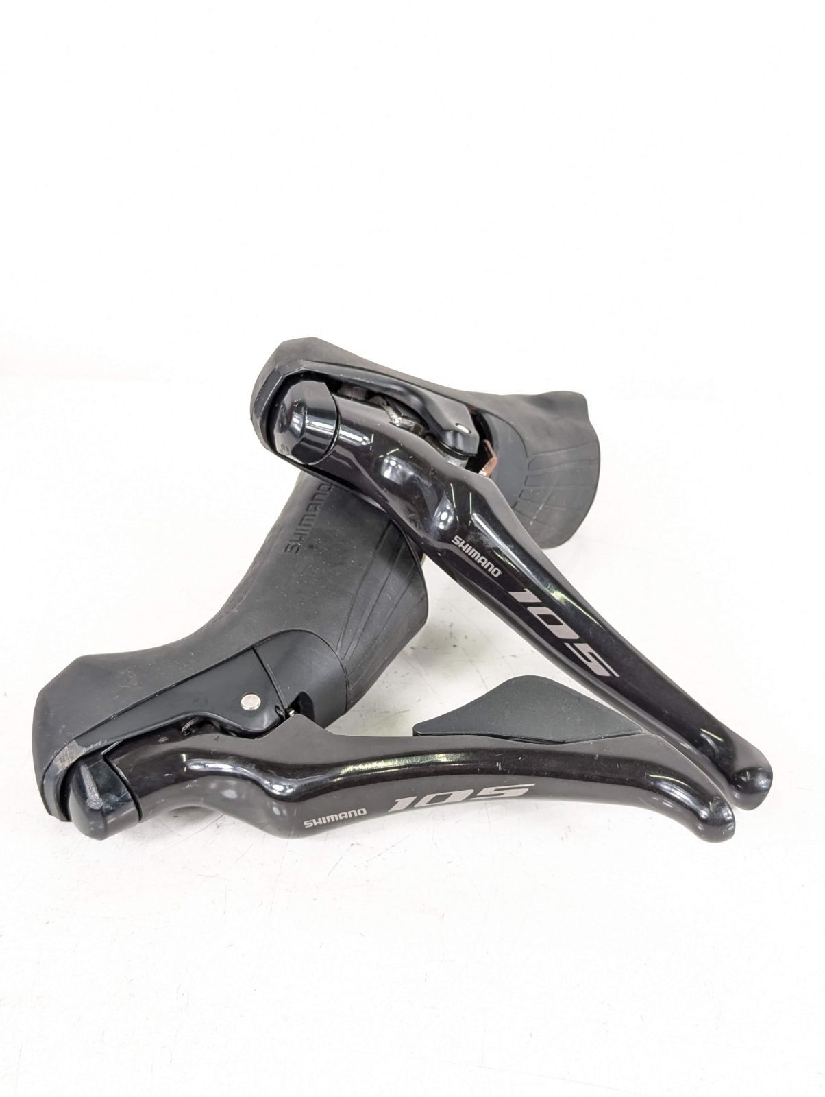 並品 Shimano シマノ 105 ST R7000 非油圧 機械式 2x 11 STIレバー ST251006F