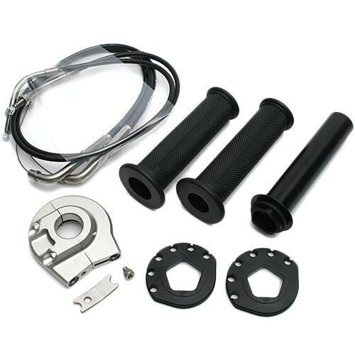 【新品・5営業日で発送】アクティブ(ACTIVE) ハイスロKIT (EVO2) SIL ラージボディー 巻取φ50／52 NINJA250 13-17／ABS 13-17／Z250 13-17(純正φ36.5) 1065705