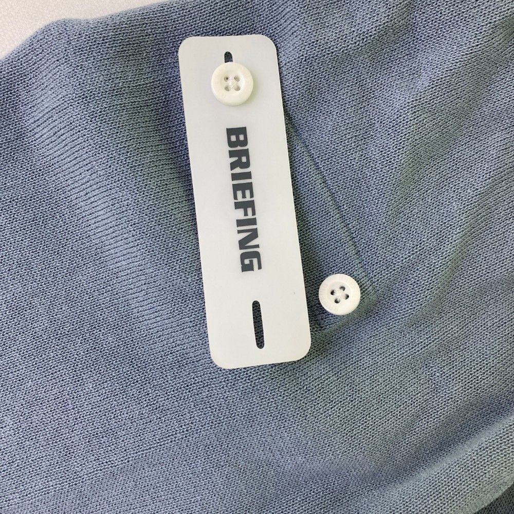 サイズ：M BRIEFING GOLF ブリーフィング  カシミヤ混 ニットセーター  ブルー系 [240101464623] ゴルフウェア レディース ストスト サイズ：M BRIEFING GOLF ブリーフィング カシミヤ混 ニット