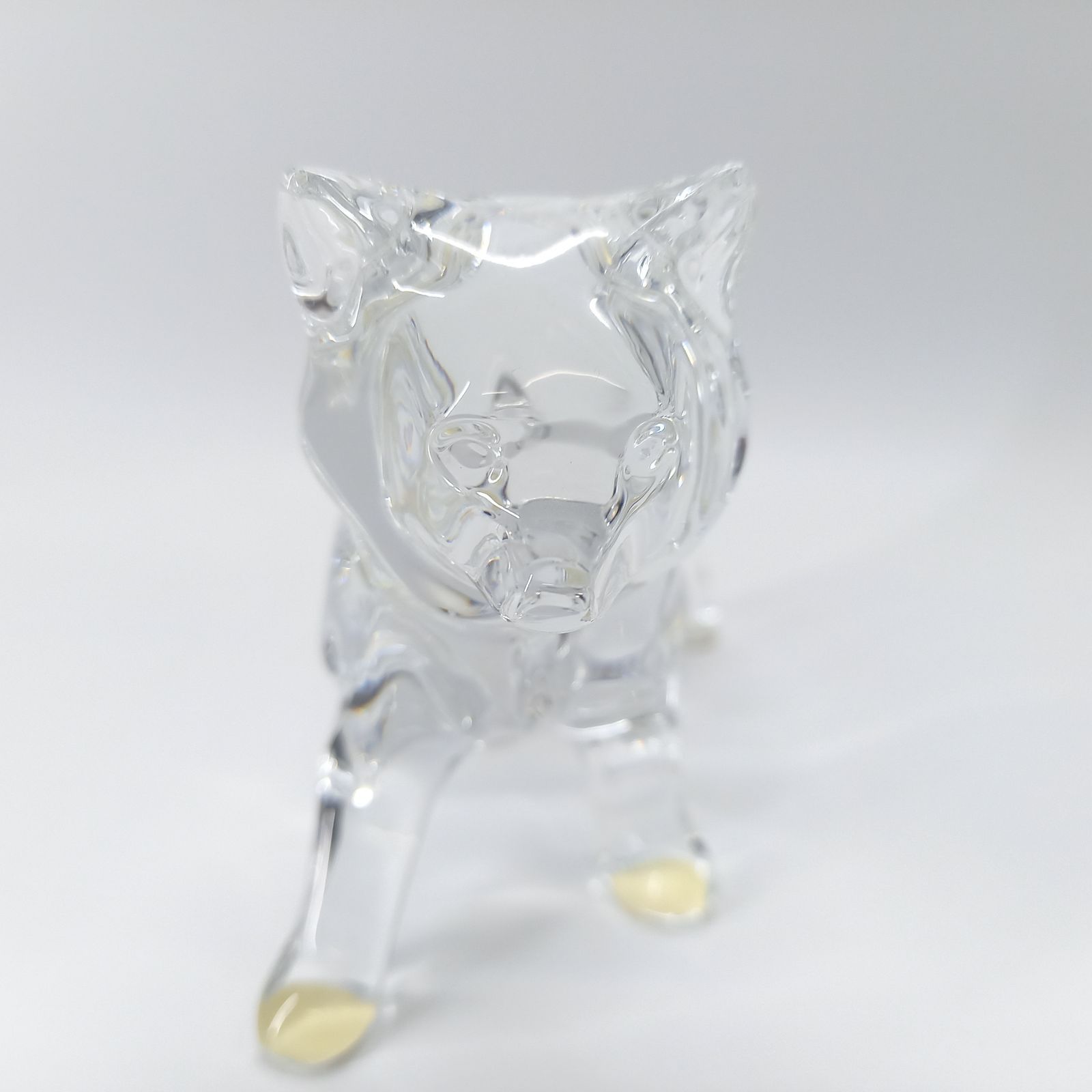 バカラ 干支 戌 犬 クリスタル 置物 フィギュリン Baccarat